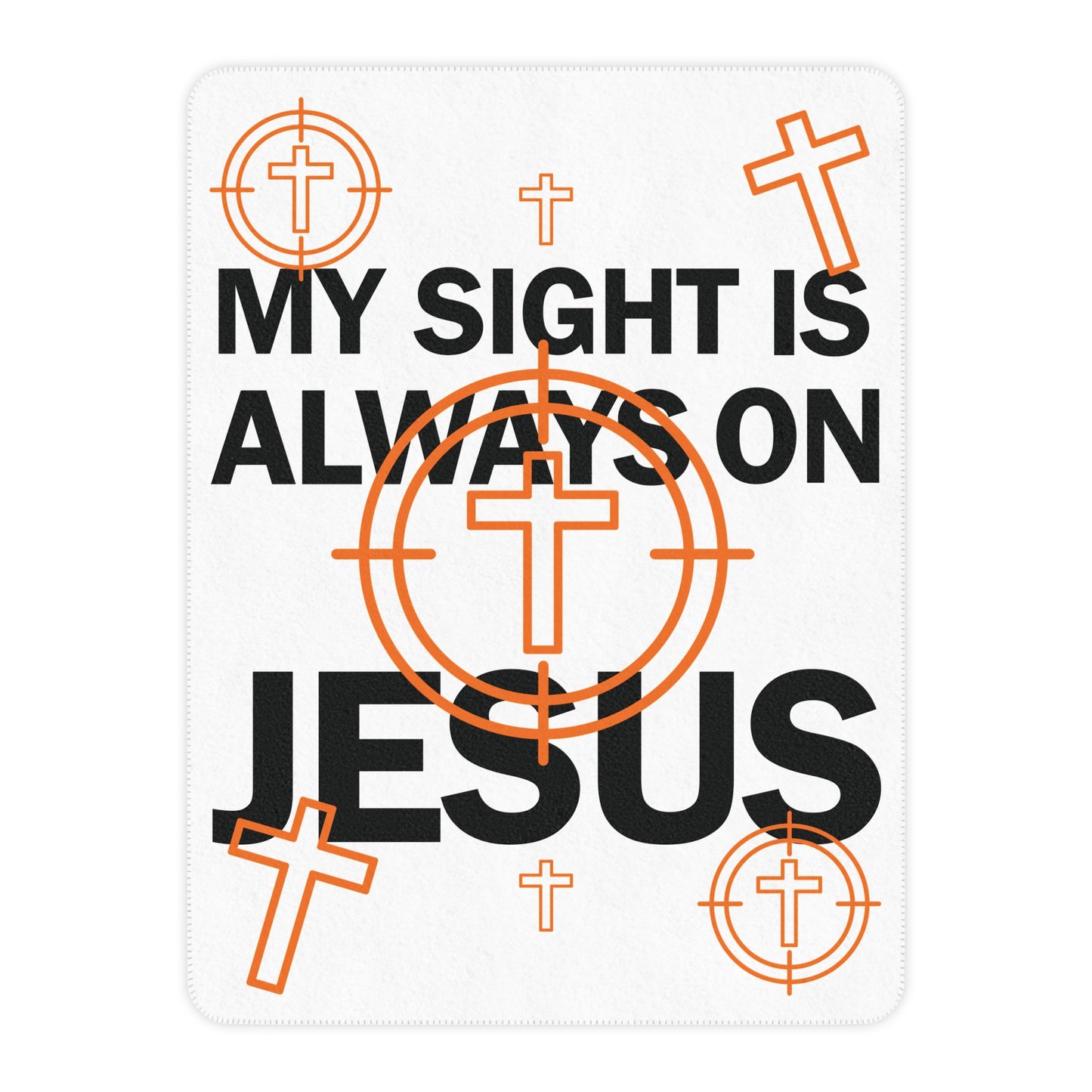 Sight On Jesus Sherpa Blanket
