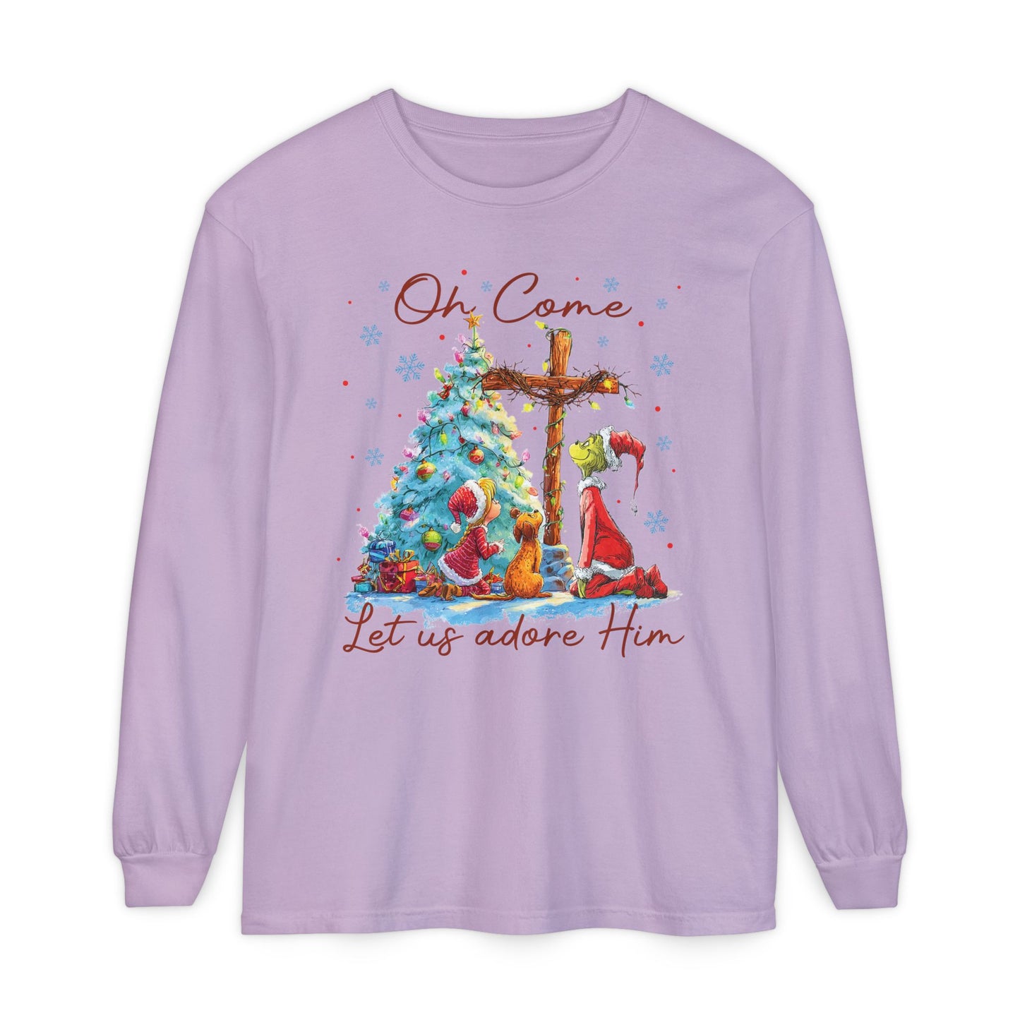 Let Us Adore Him Long Sleeve