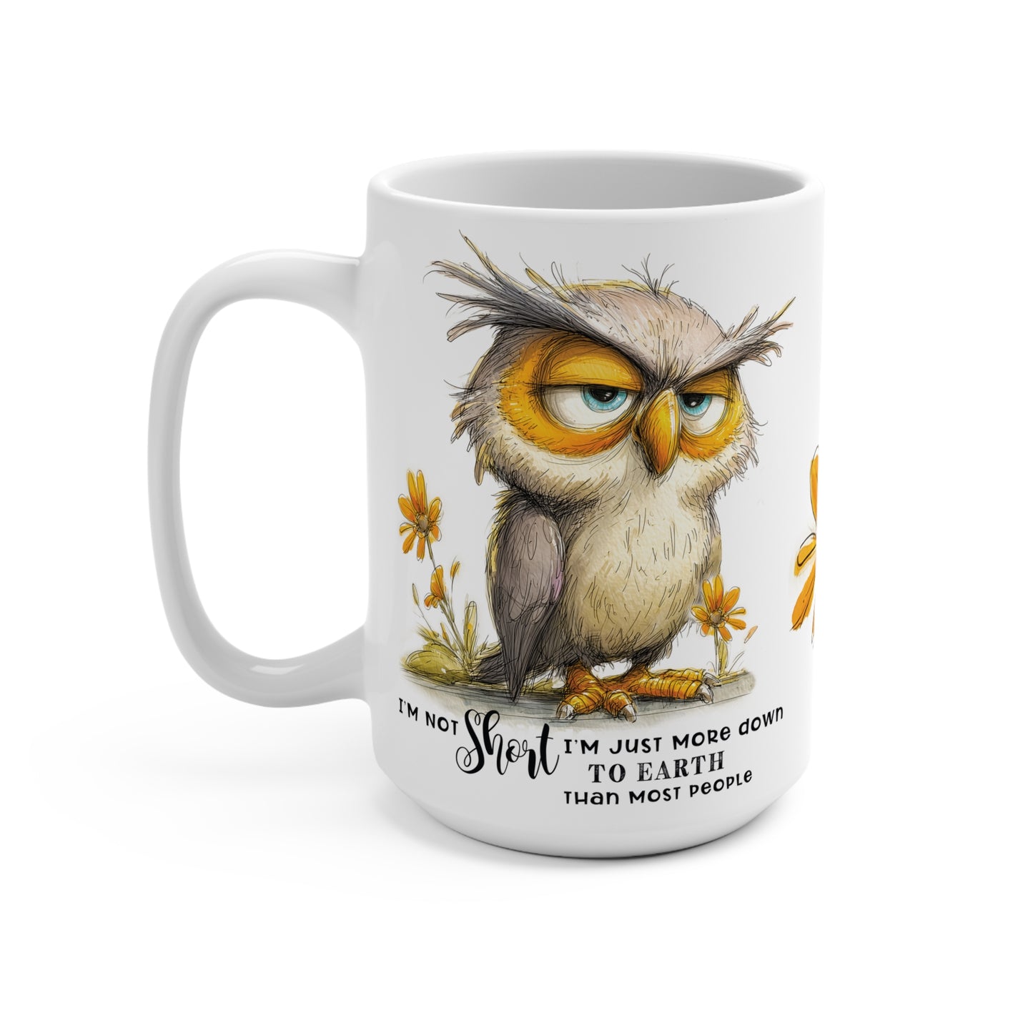 Short Owl Mug