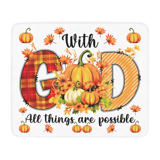 With God Sherpa Blanket