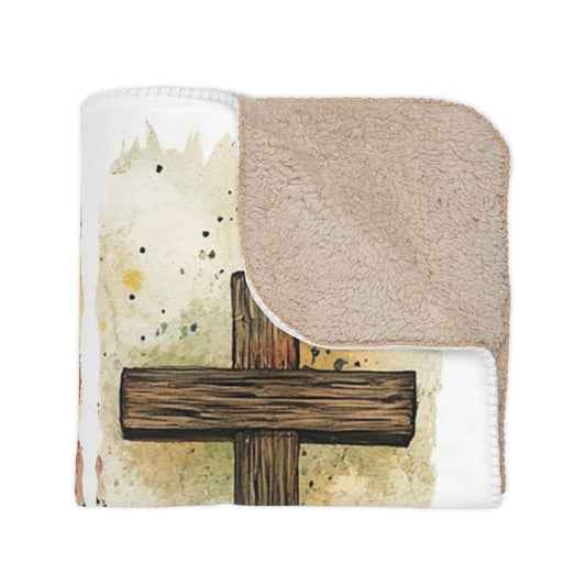 One Nation Sherpa Blanket