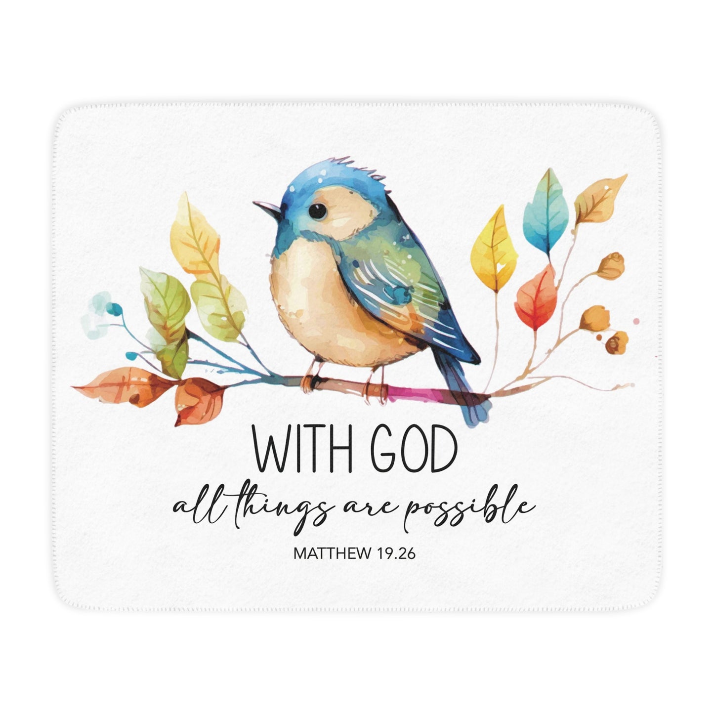 Wings Of Faith Sherpa Blanket