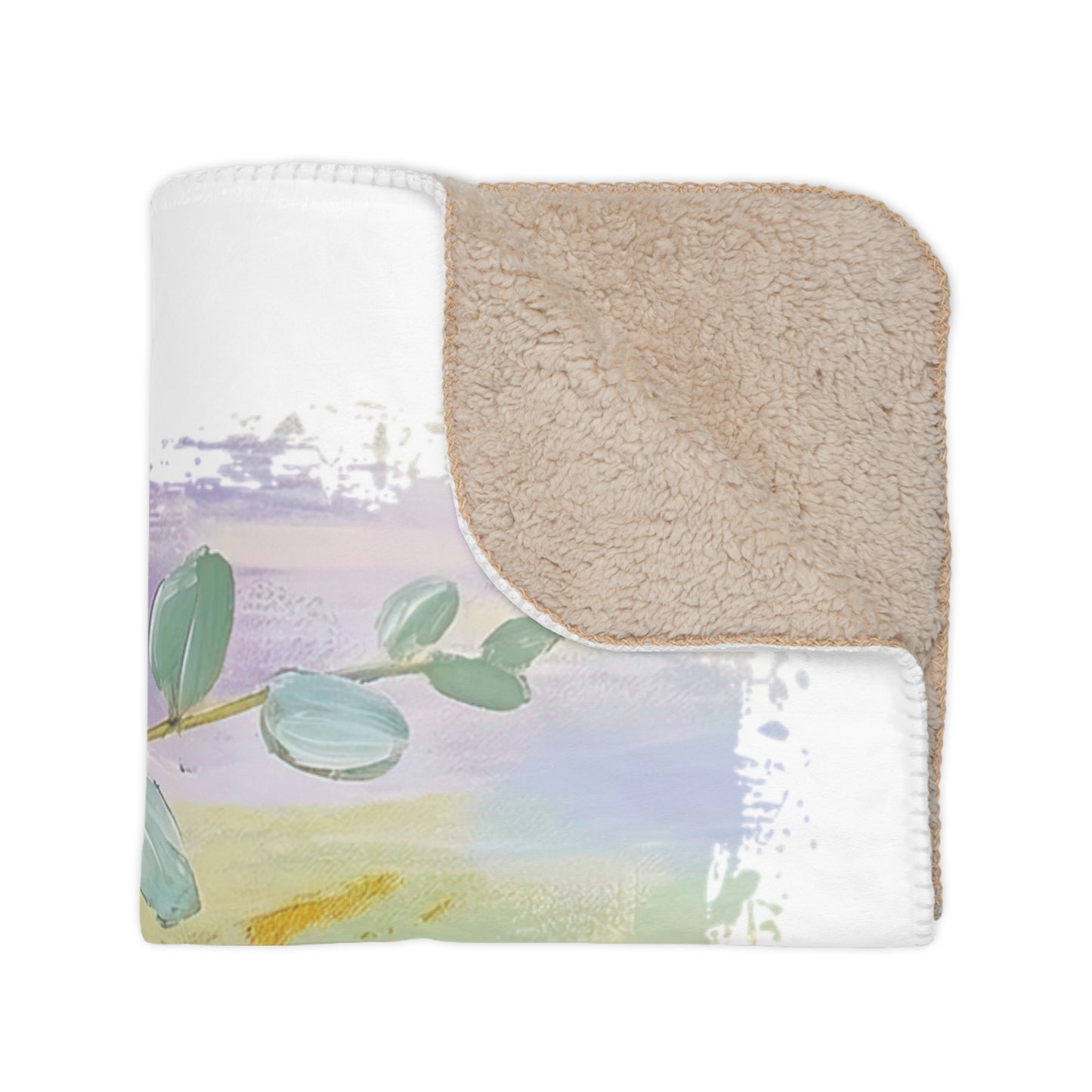 His Mercies Sherpa Blanket