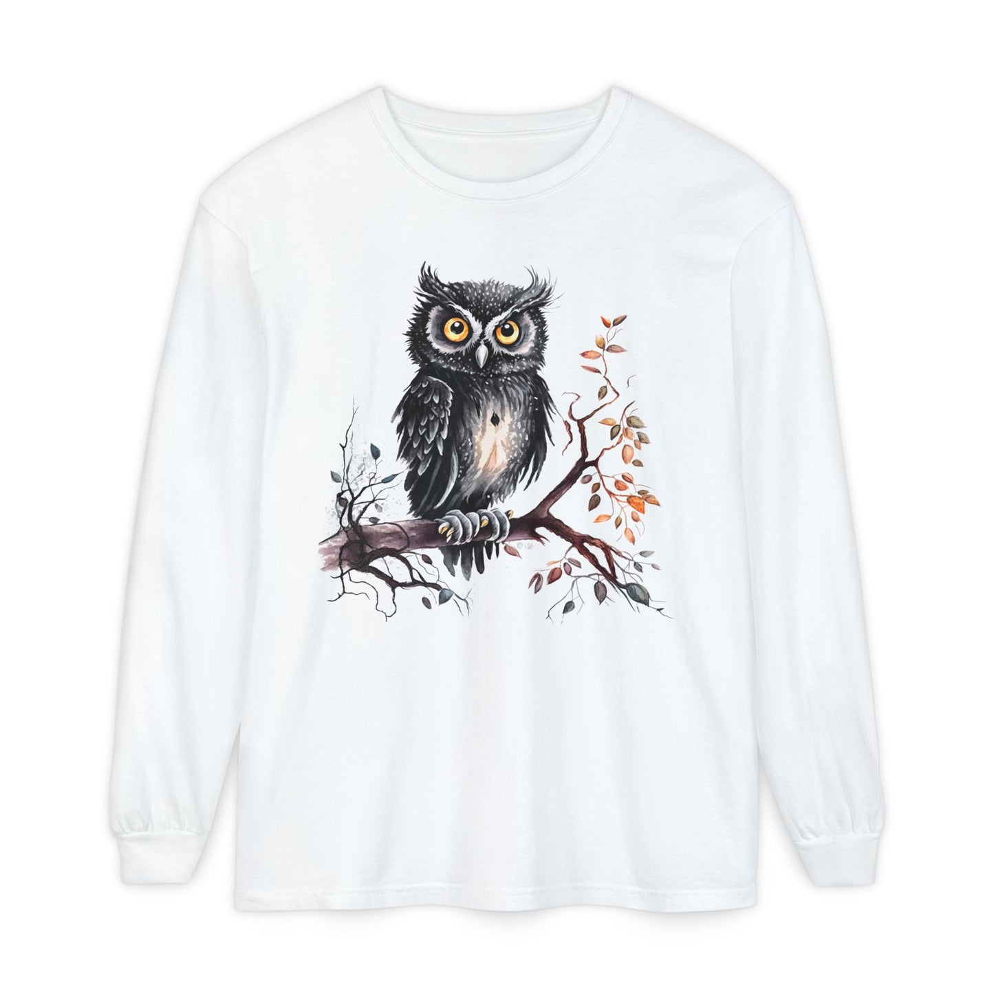Black Owl Long Sleeve