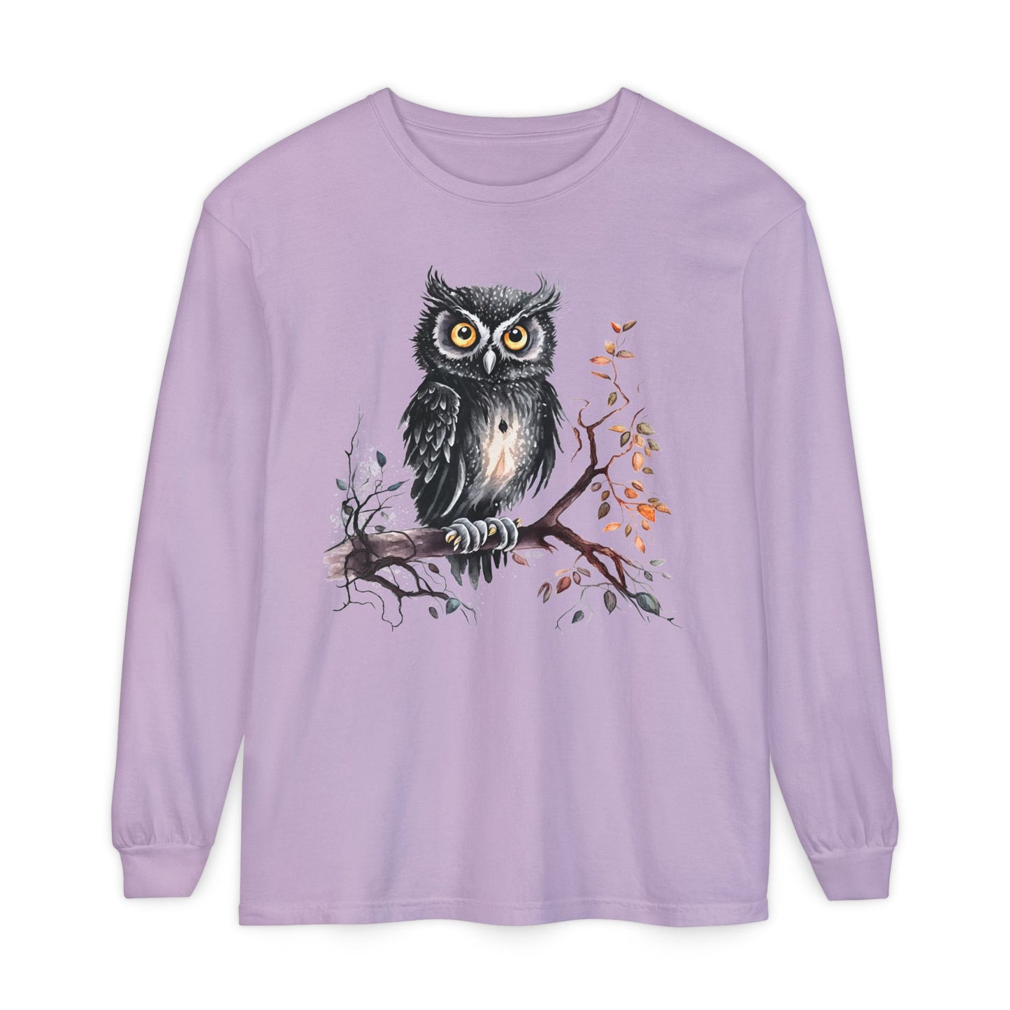 Black Owl Long Sleeve