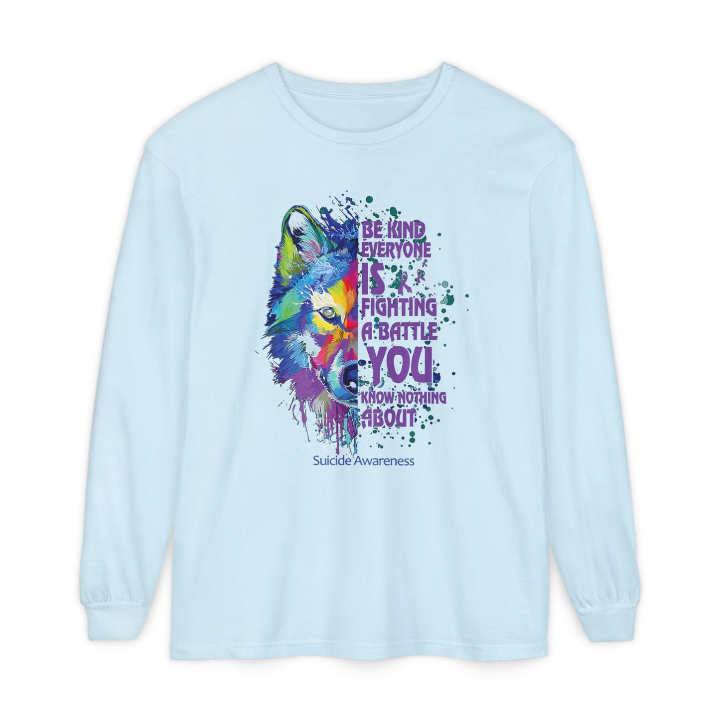 Suicide Prevention Be Kind Long Sleeve