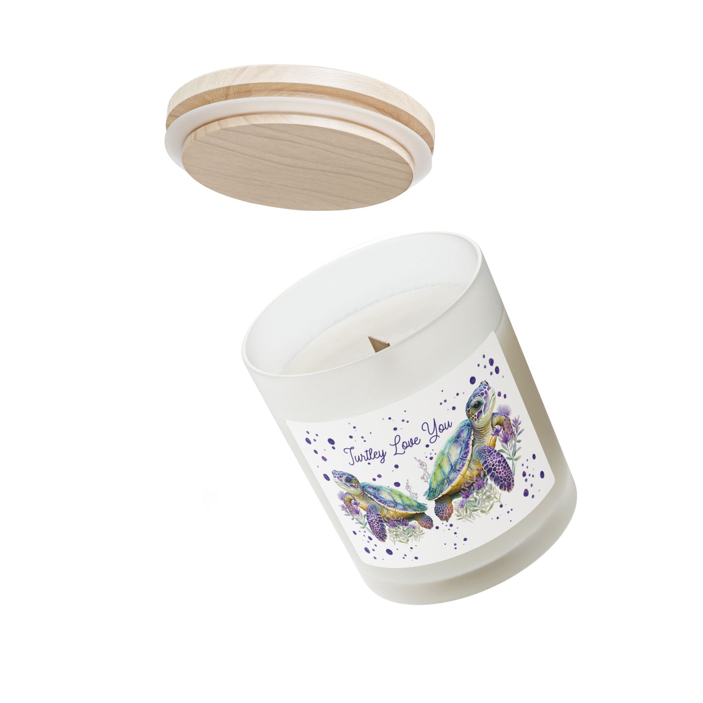 Turtley Love You Candle