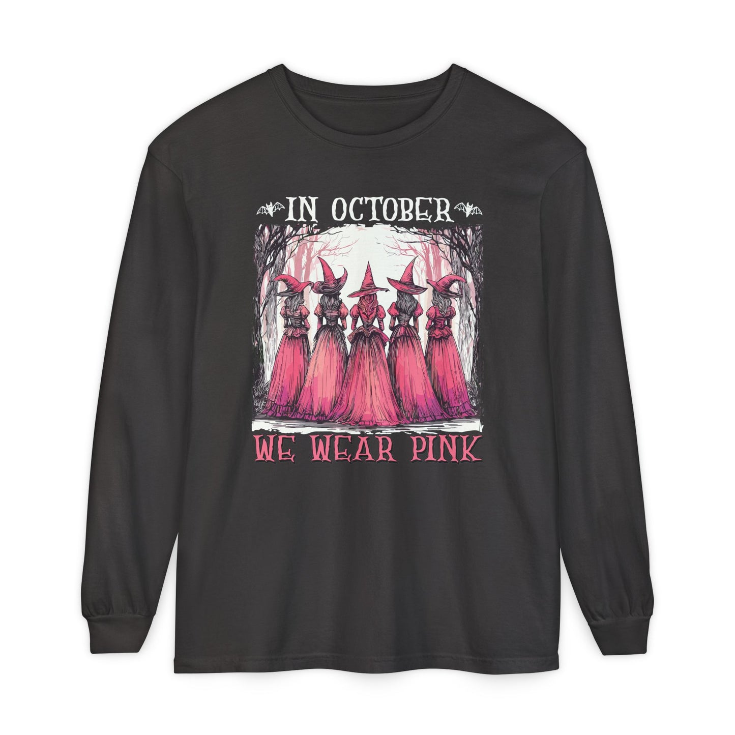Breast Cancer We Wear Pink Long Sleeve