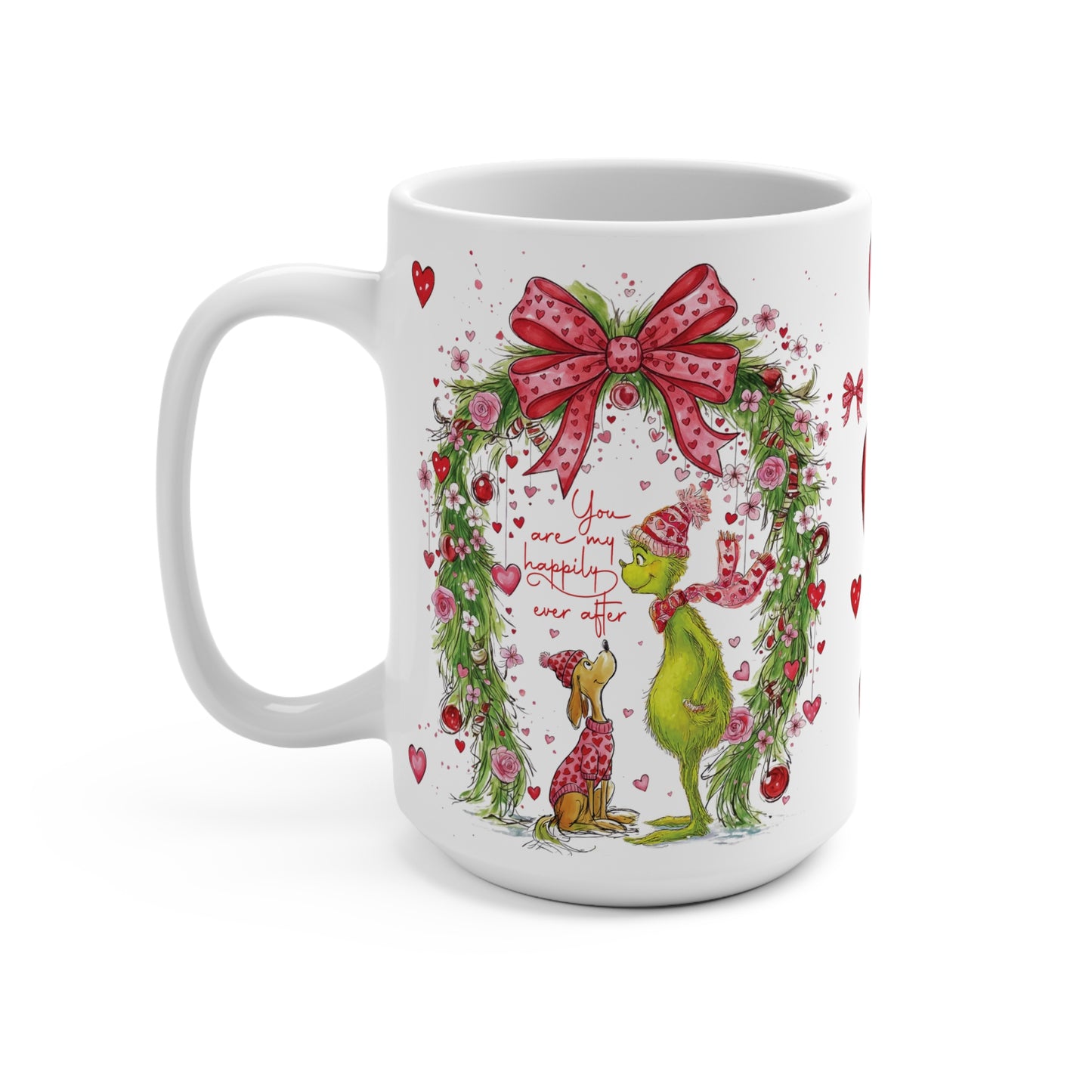 Grinchy Valentine Mug