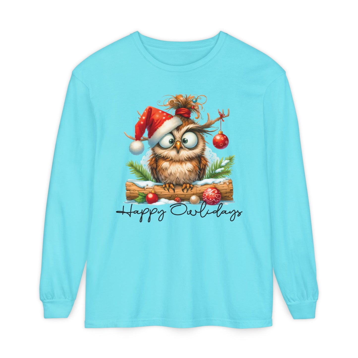 Happy Owlidays Long Sleeve