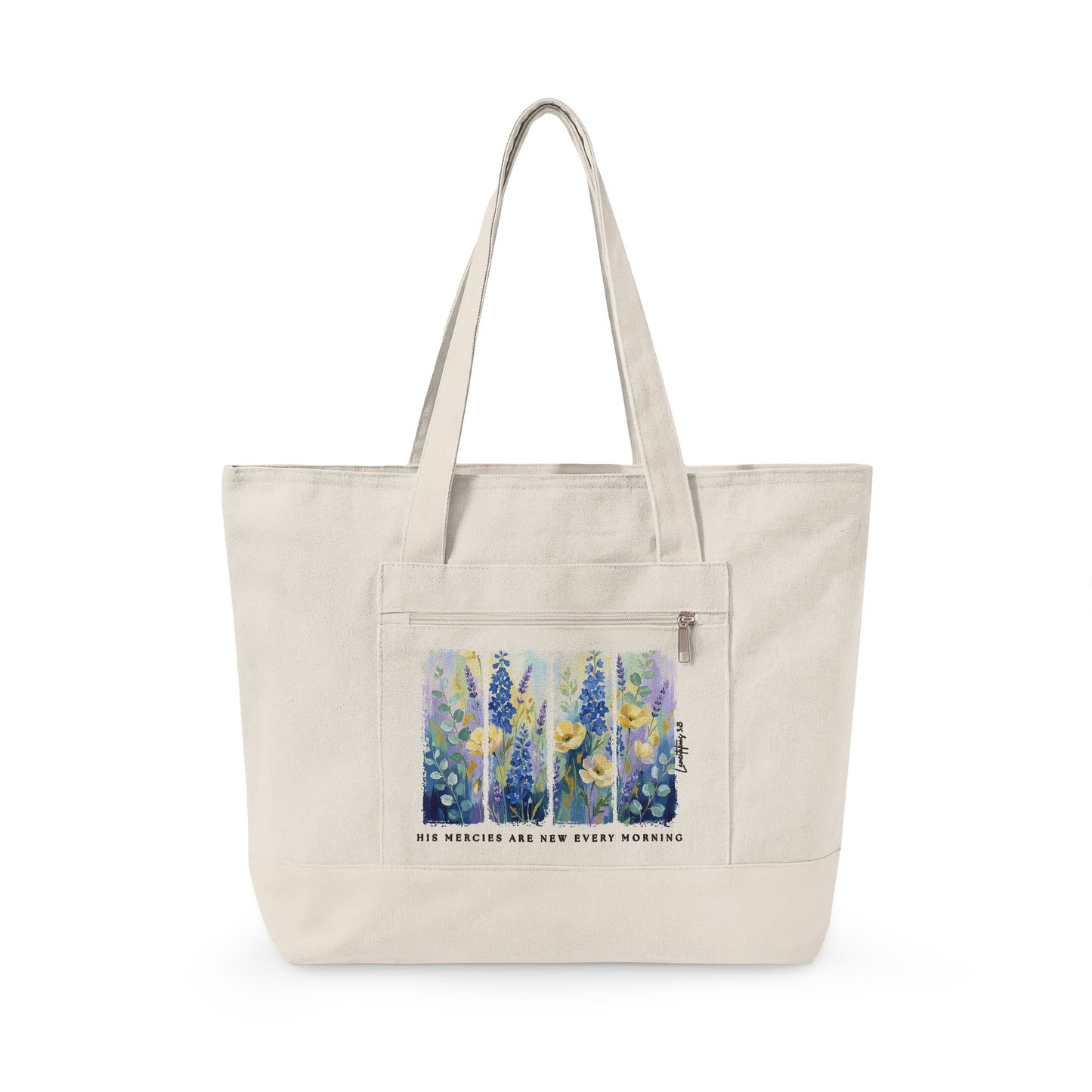 His Mercies Canvas Tote