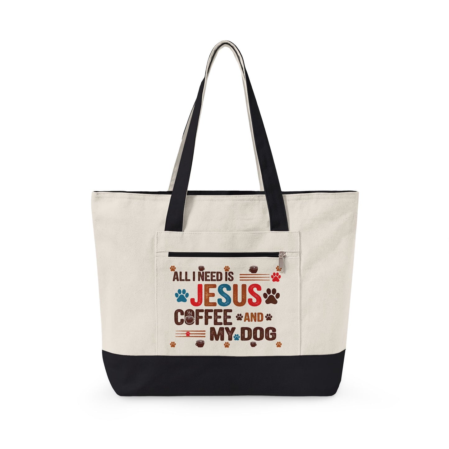 All I Need Canvas Tote