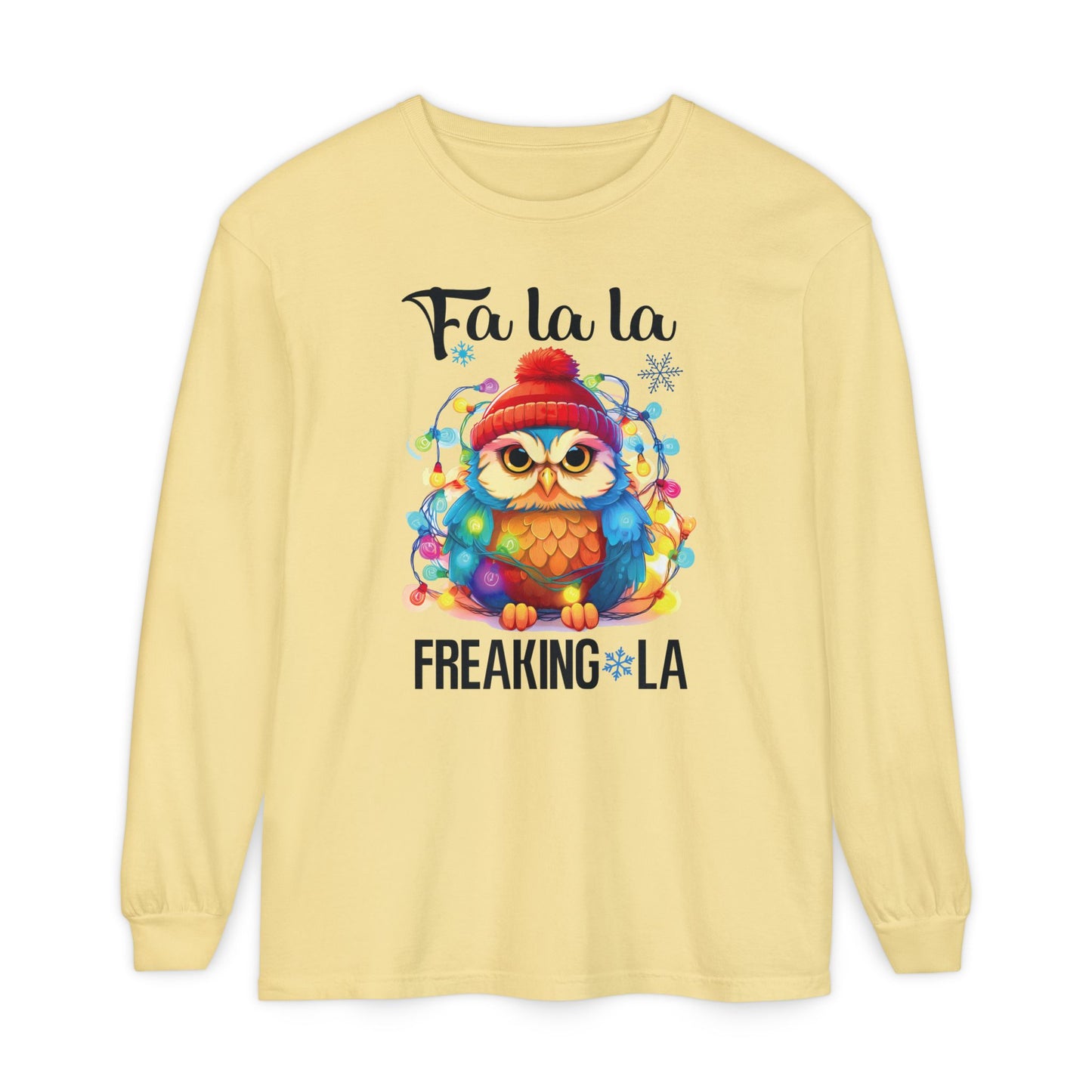 Fa La La Owl Long Sleeve