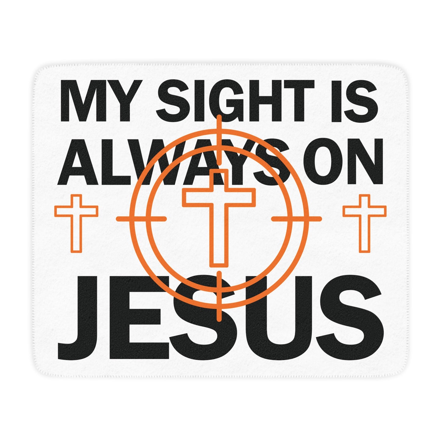 Sight On Jesus Sherpa Blanket
