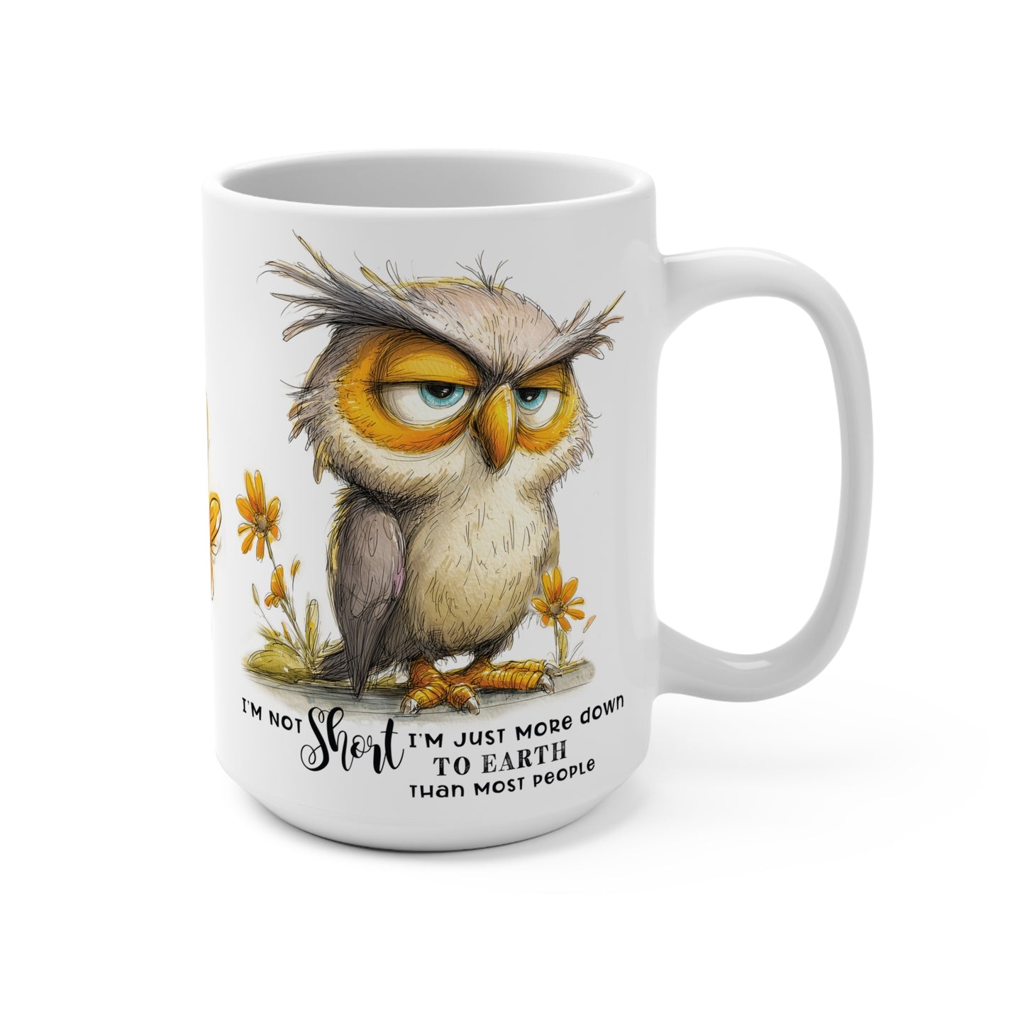 Short Owl Mug