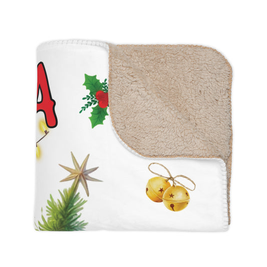 Funny Story Sherpa Kids Blanket