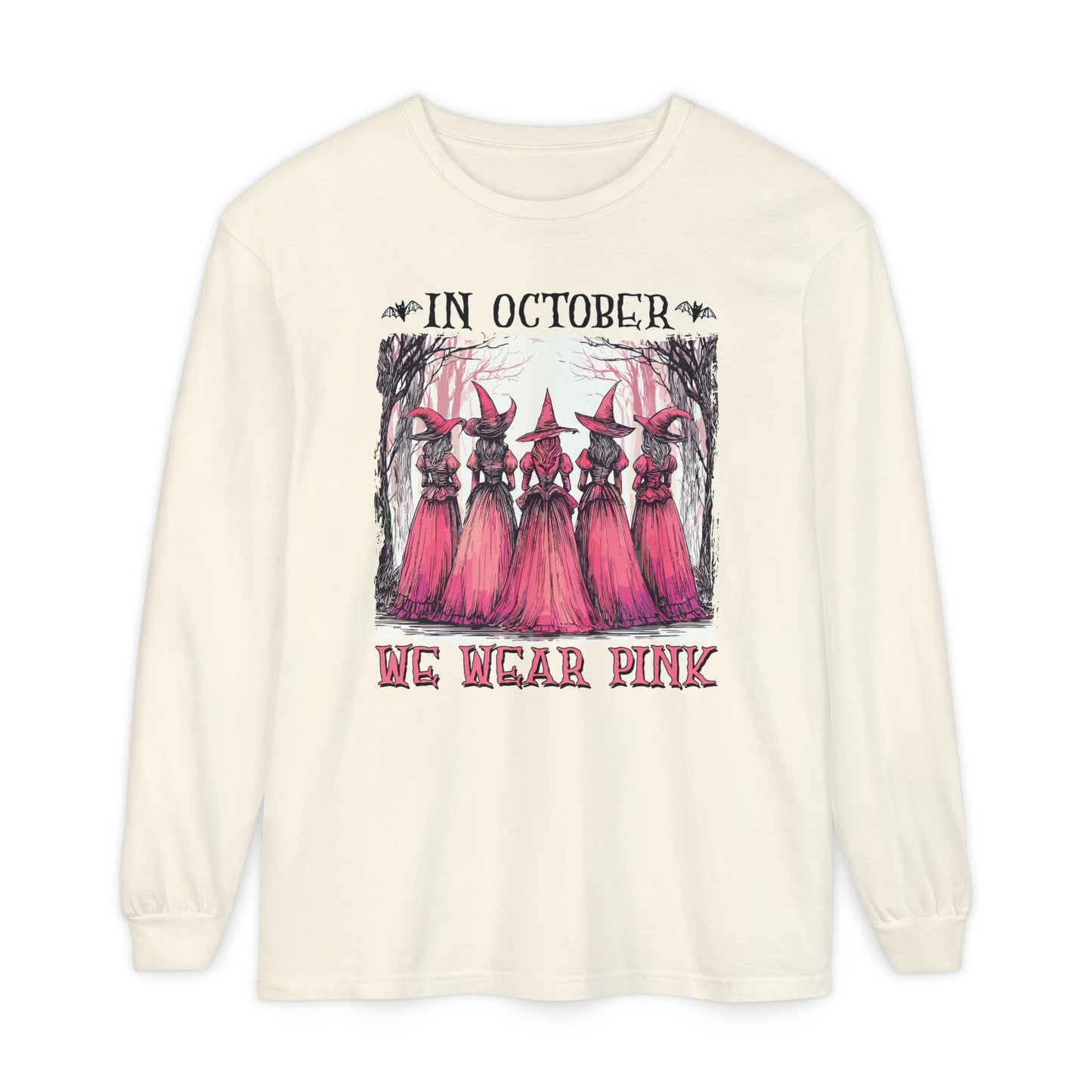 Breast Cancer We Wear Pink Long Sleeve