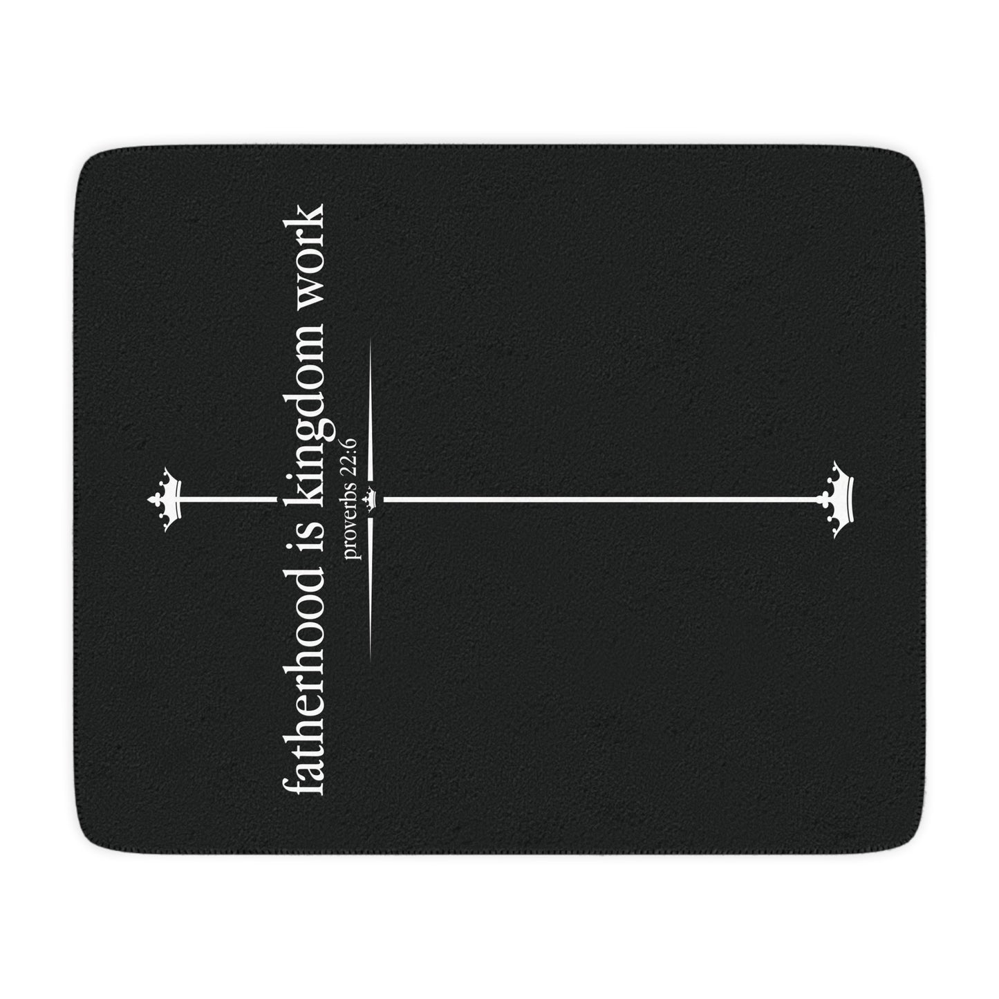 Kingdom Work Sherpa Blanket