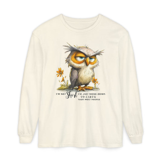 Short Owl Long Sleeve