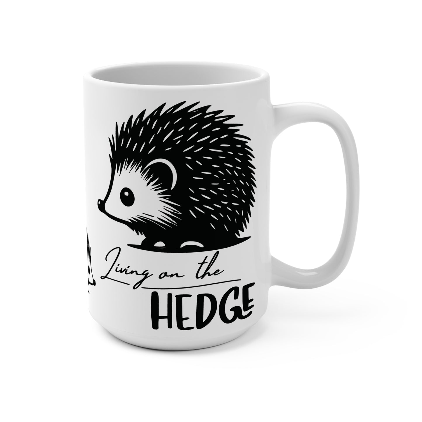Living On The Hedge Mug