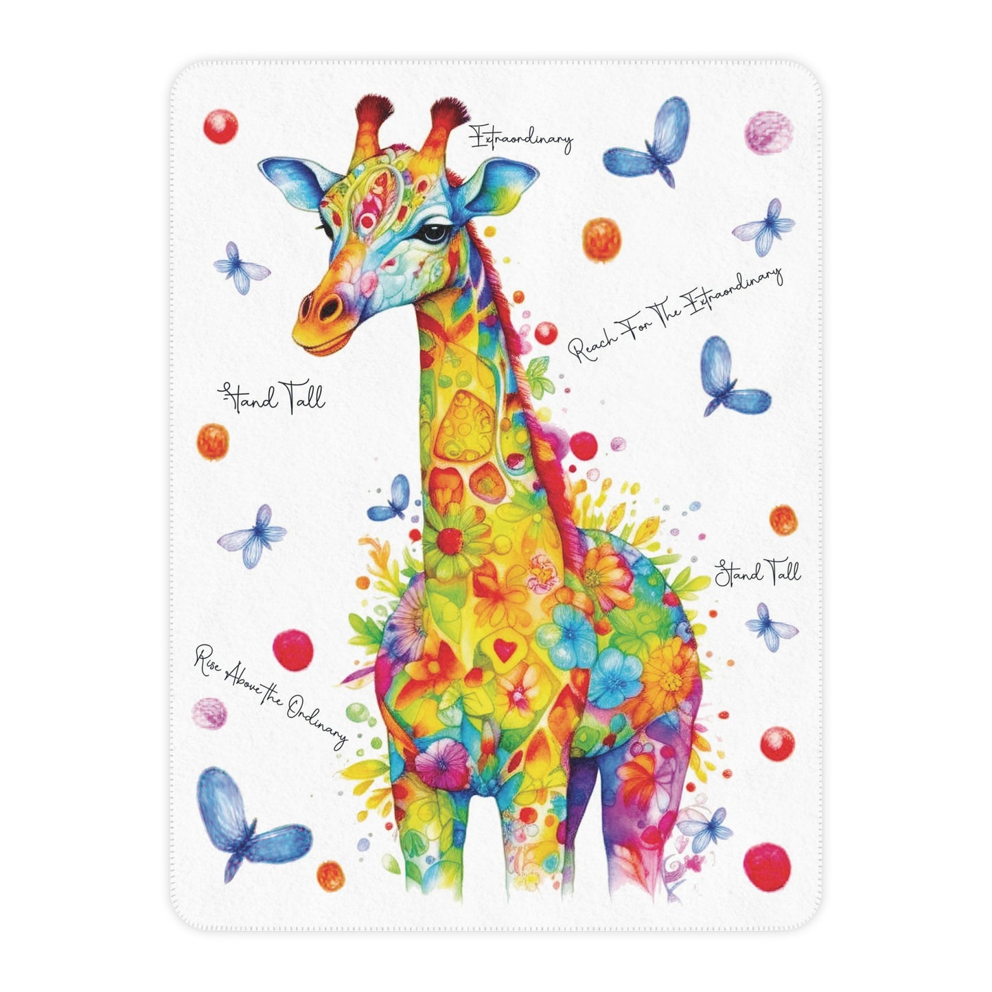 Stand Tall Sherpa Blanket