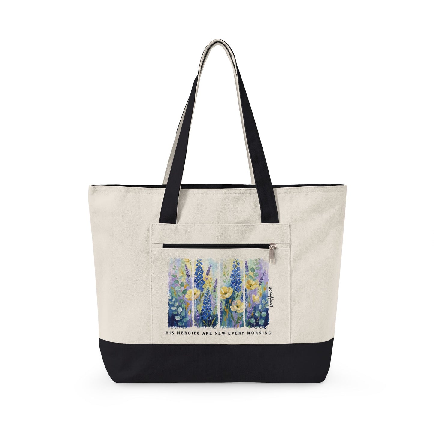 His Mercies Canvas Tote