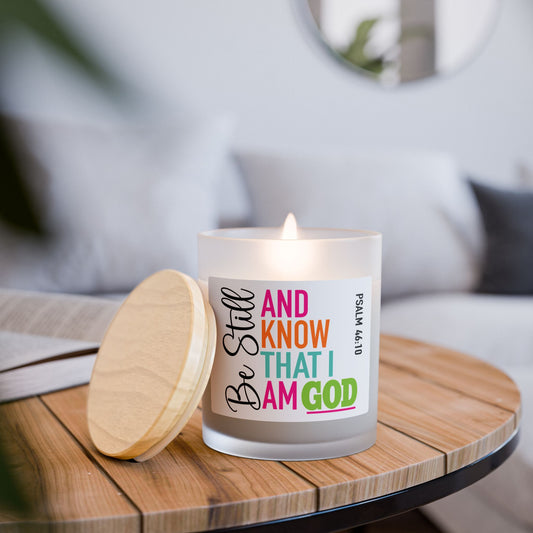 Be Still & Know Candle