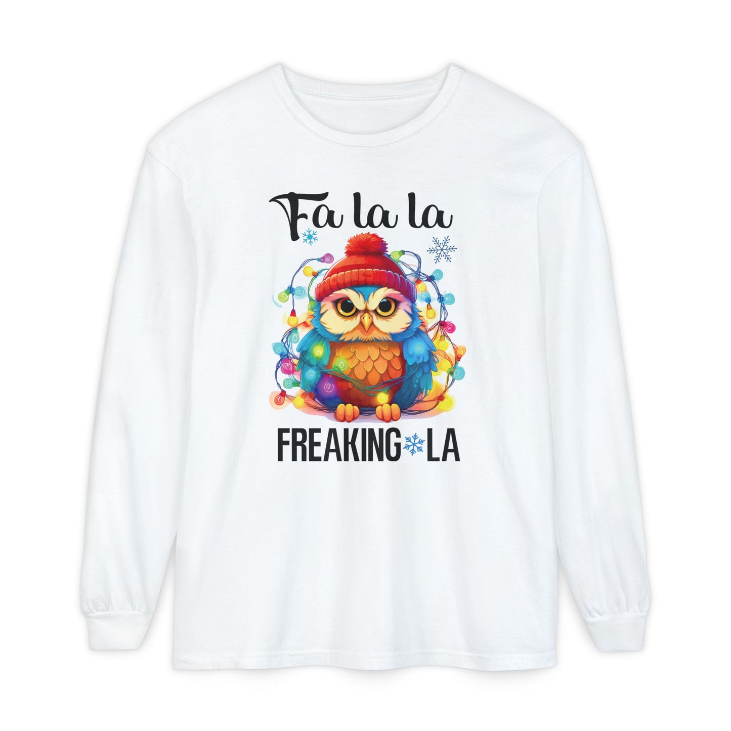 Fa La La Owl Long Sleeve