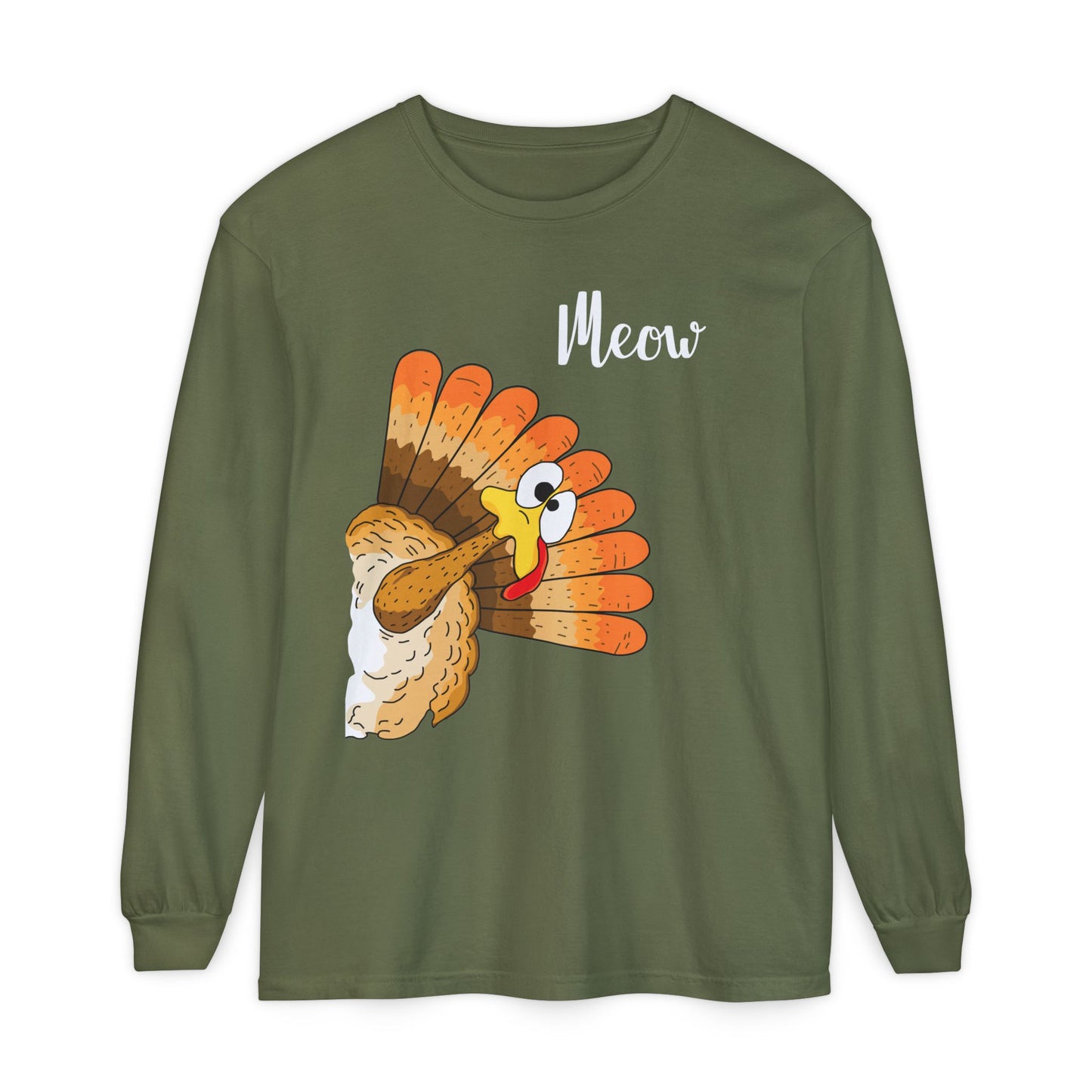 Meowing Turkey Long Sleeve