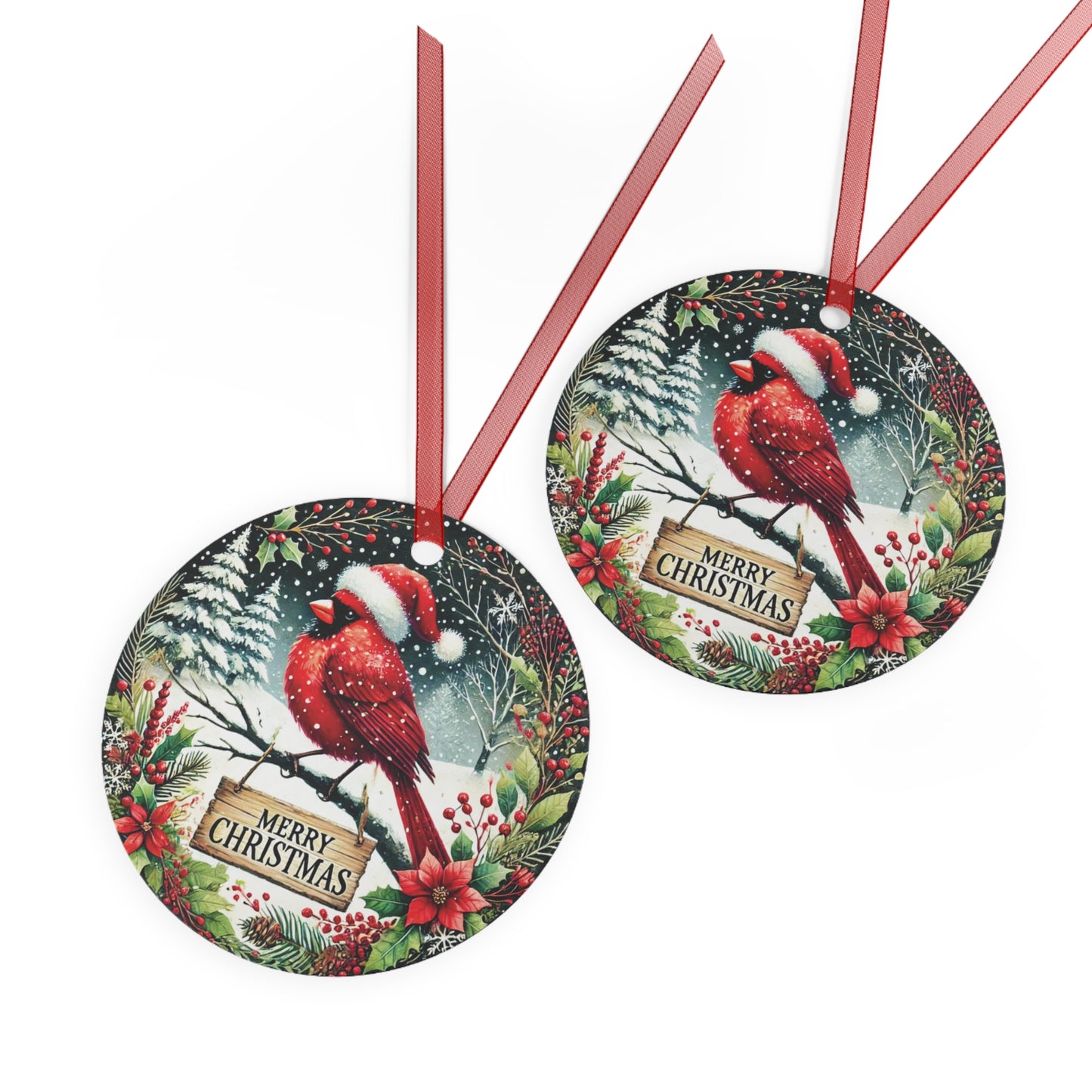 Cardinal Christmas Ornament