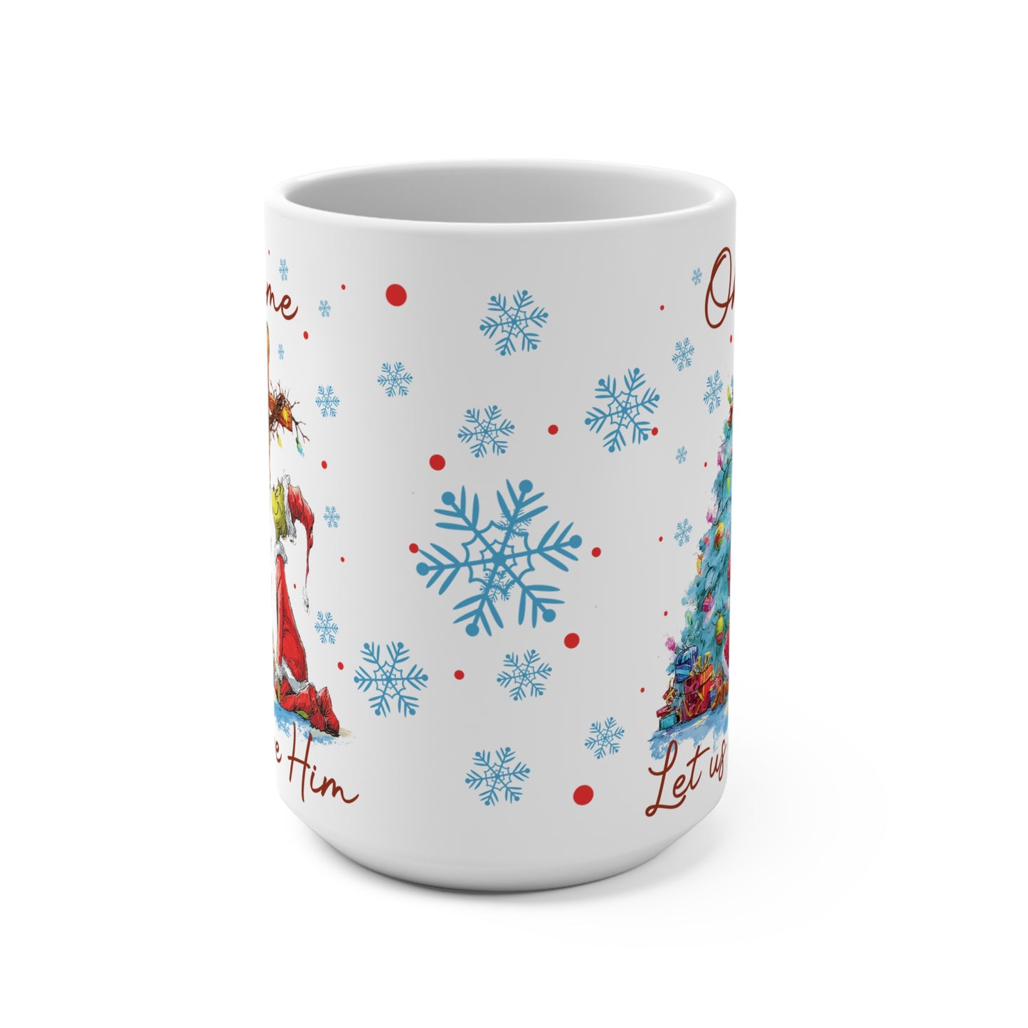 Let Us Adore Him Mug