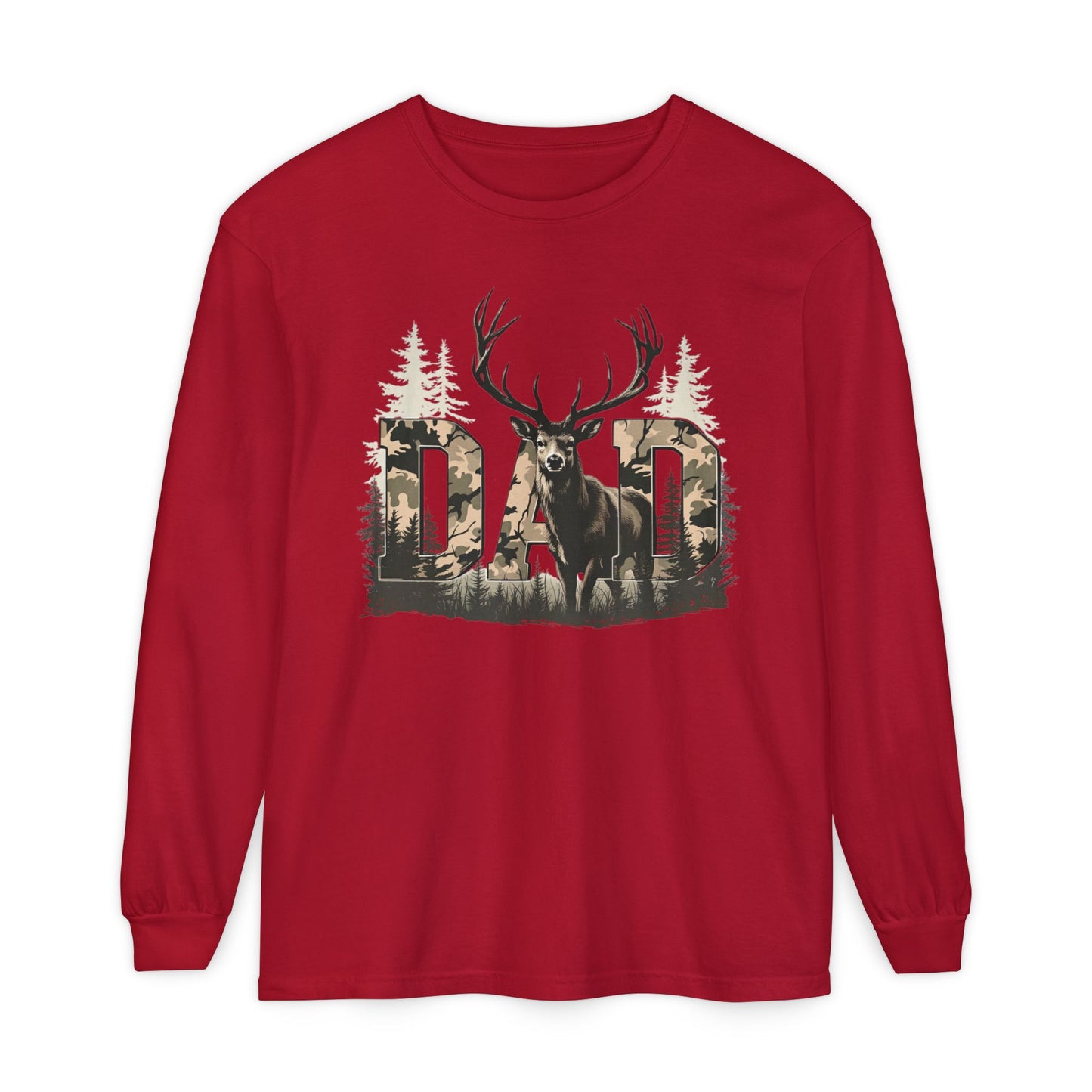 Camo Dad Long Sleeve