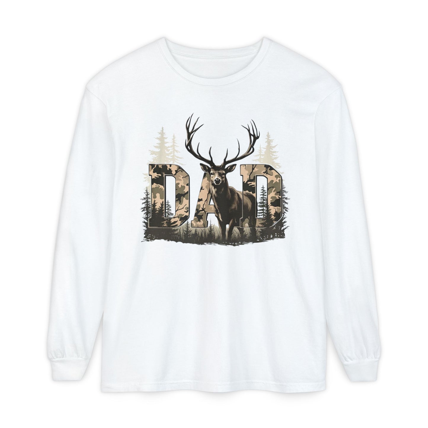 Camo Dad Long Sleeve