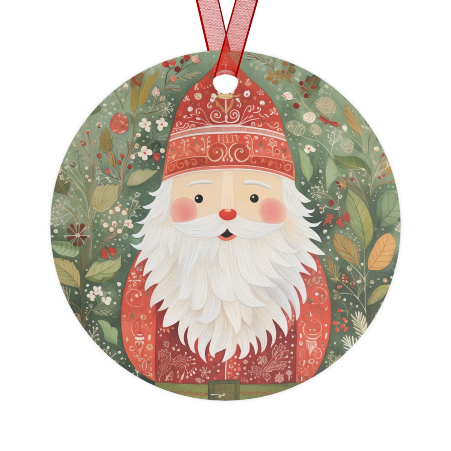 Nordic Santa Ornament