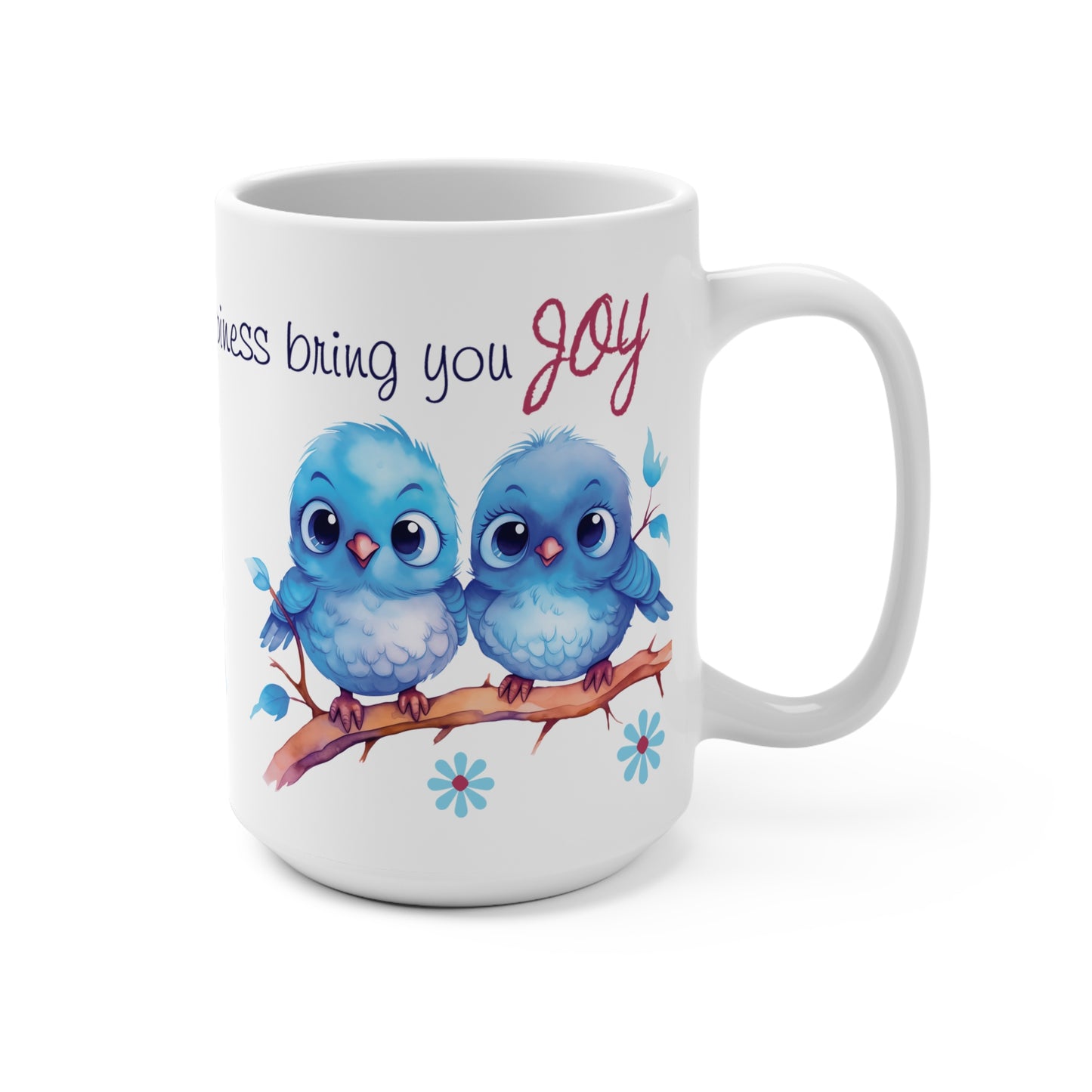 Happy Bluebird Mug