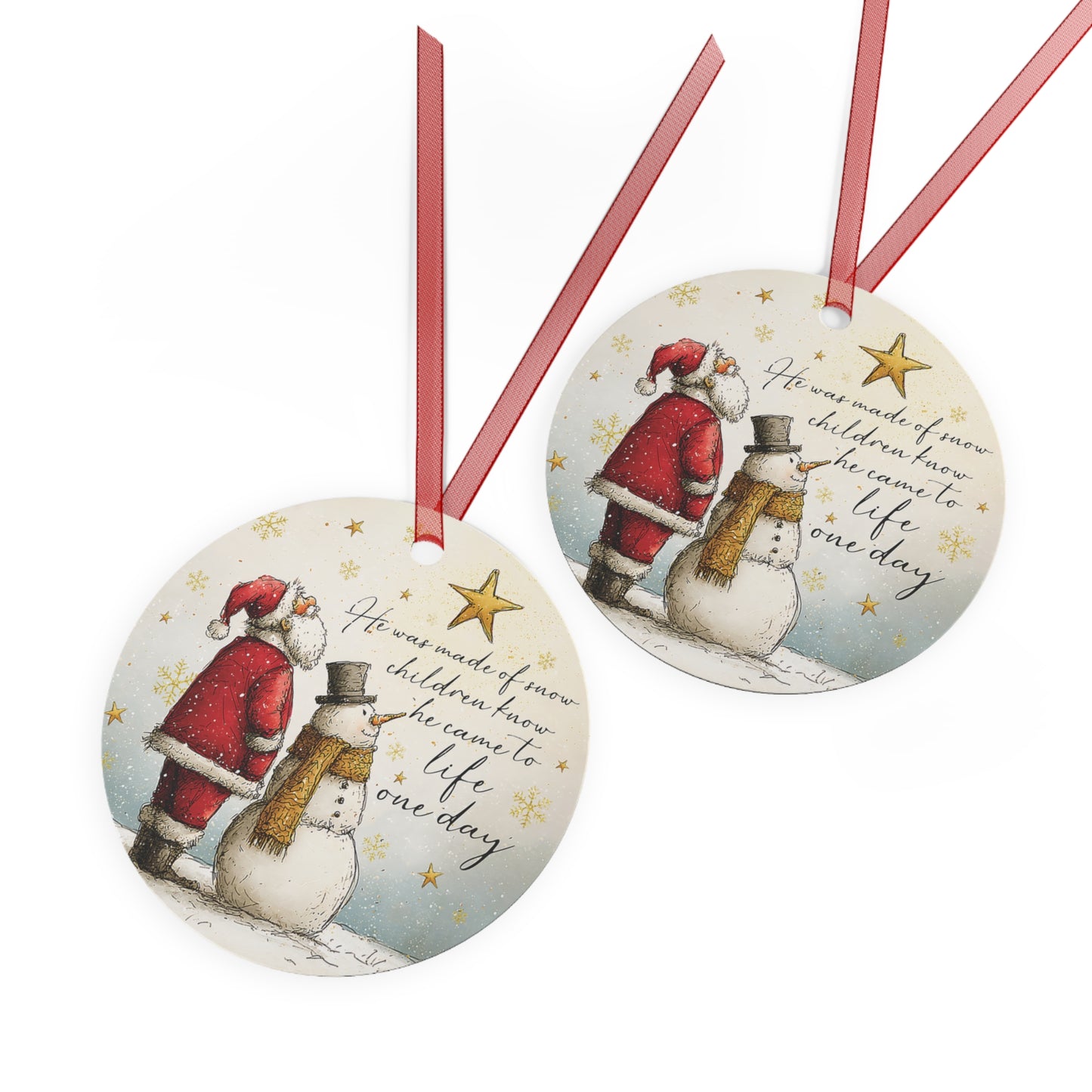 Made Of Snow Ornament