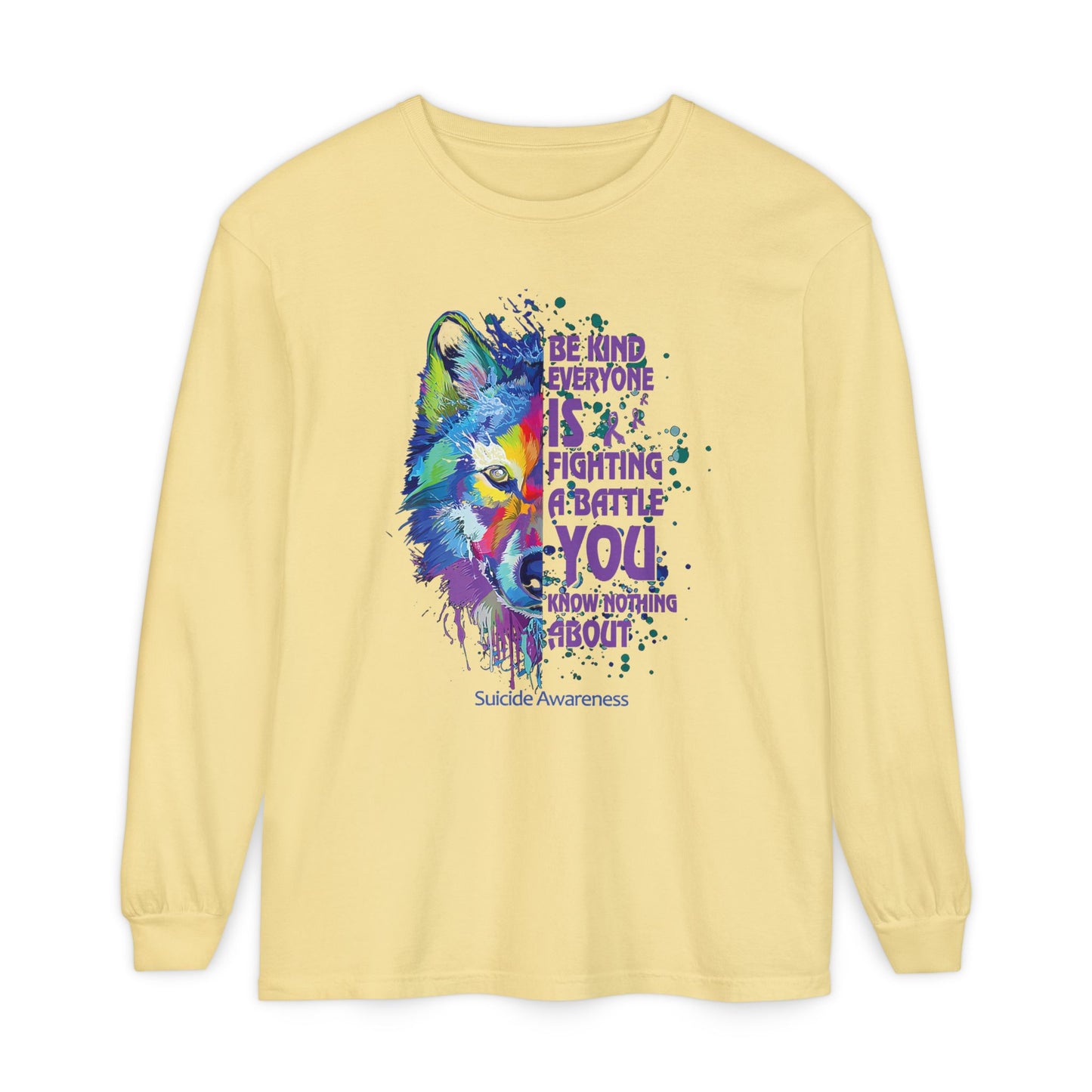 Suicide Prevention Be Kind Long Sleeve