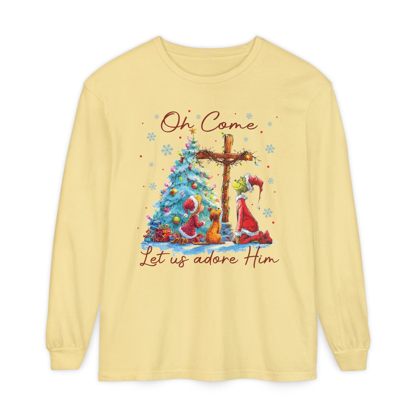 Let Us Adore Him Long Sleeve