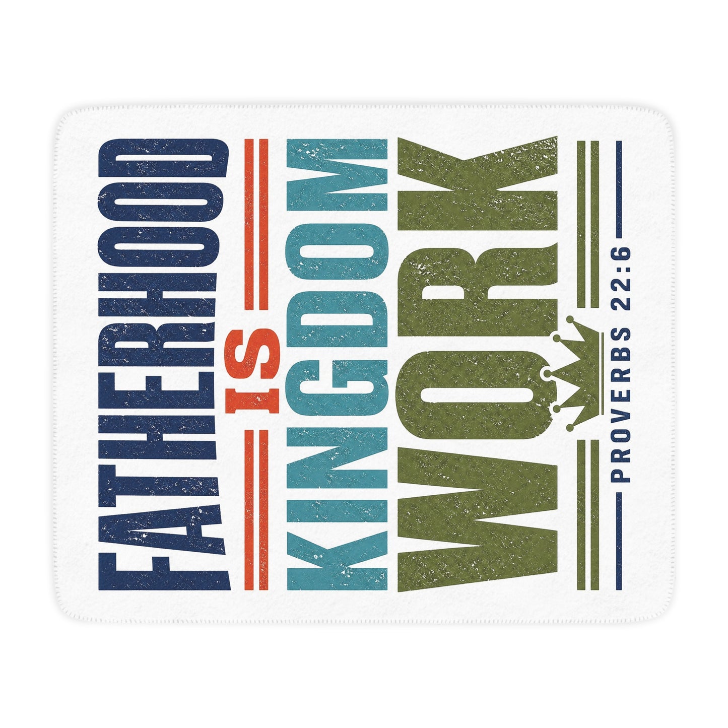 Kingdom Work Sherpa Blanket