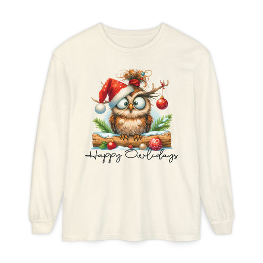Happy Owlidays Long Sleeve