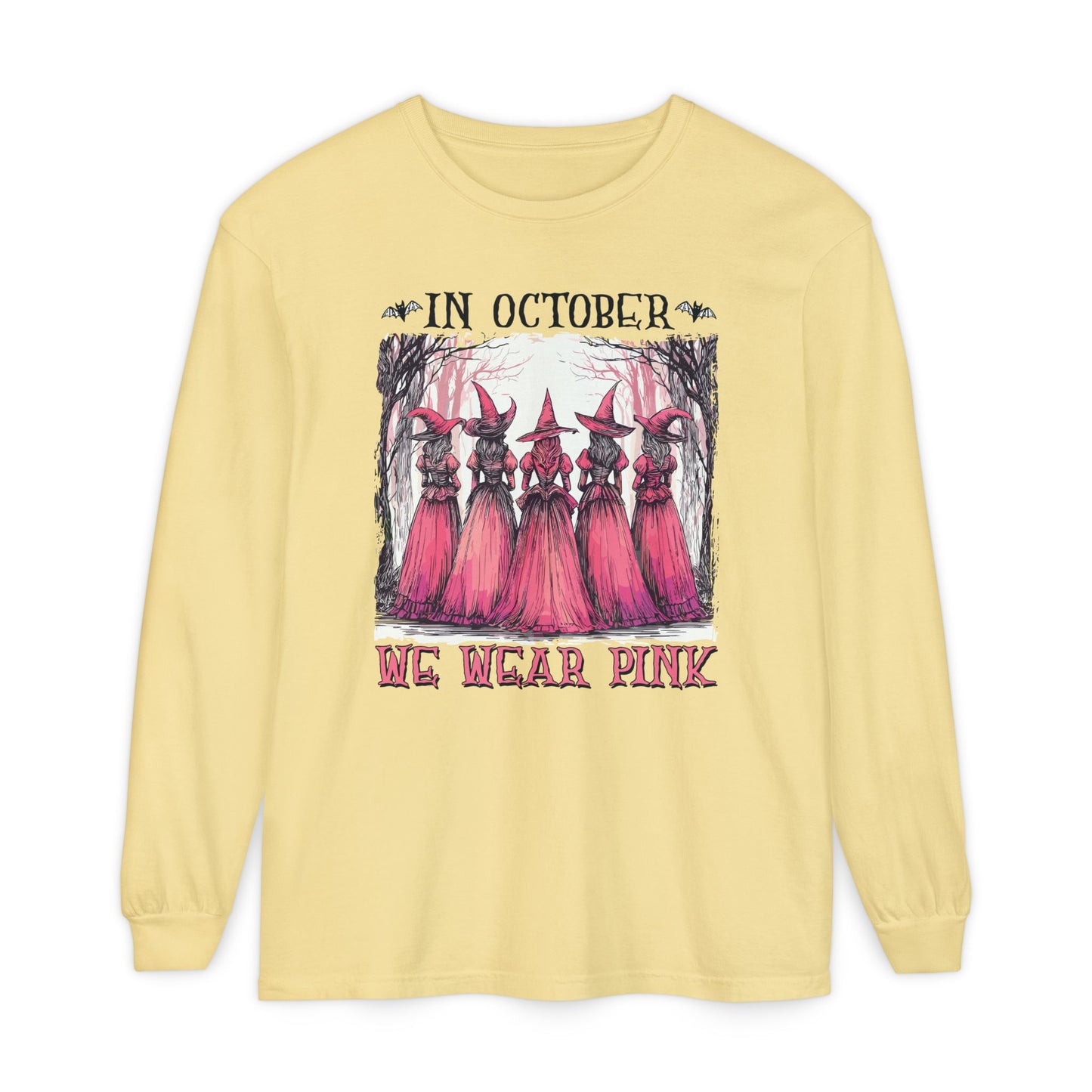 Breast Cancer We Wear Pink Long Sleeve