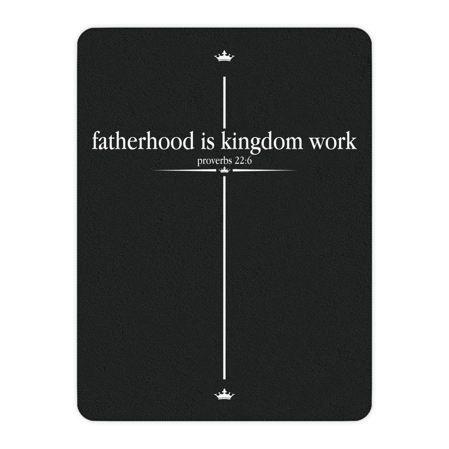 Kingdom Work Sherpa Blanket