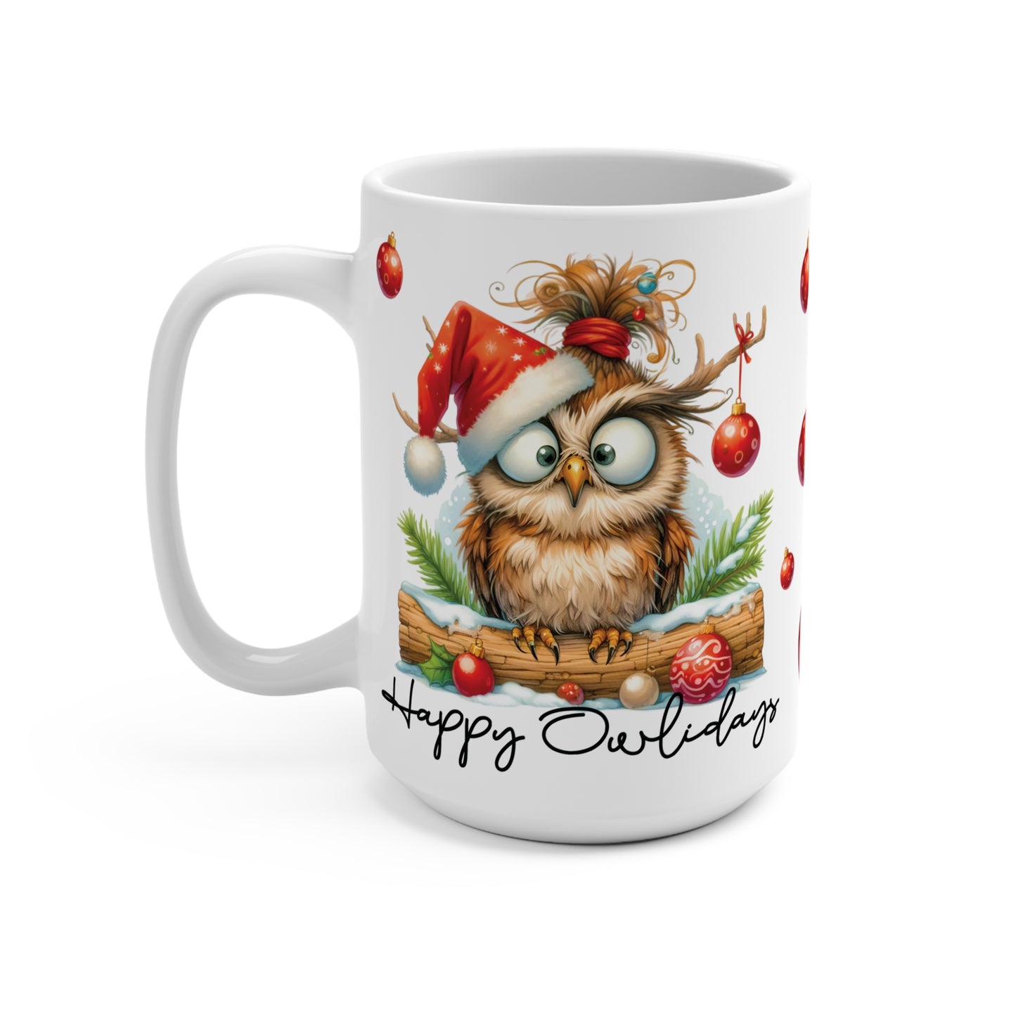 Happy Owlidays Mug