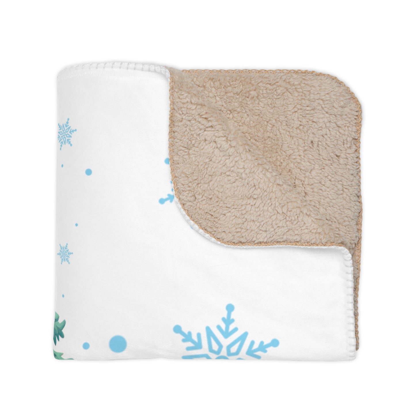 Wasn't Made For Winter Sherpa Blanket