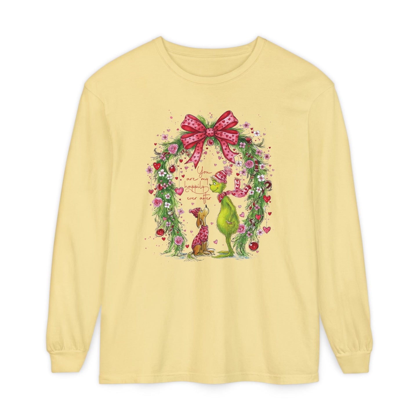 Grinchy Valentine Long Sleeve