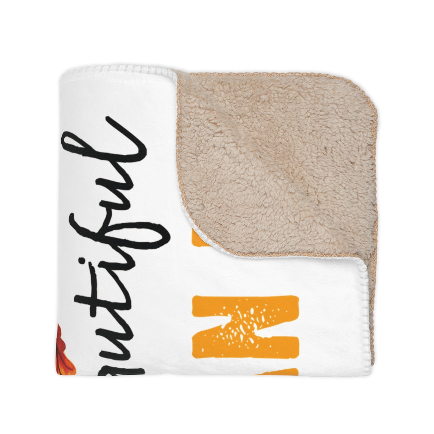 Change Is Beautiful Sherpa Blanket