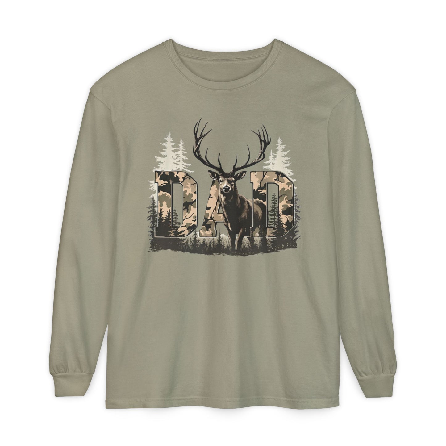 Camo Dad Long Sleeve