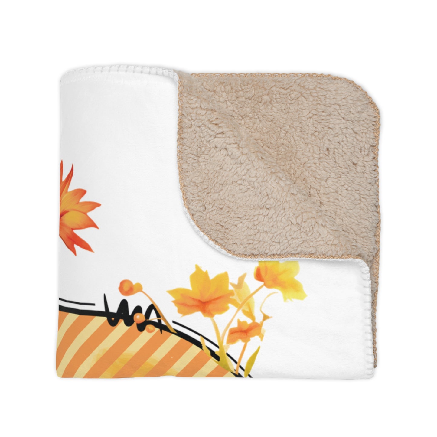 With God Sherpa Blanket
