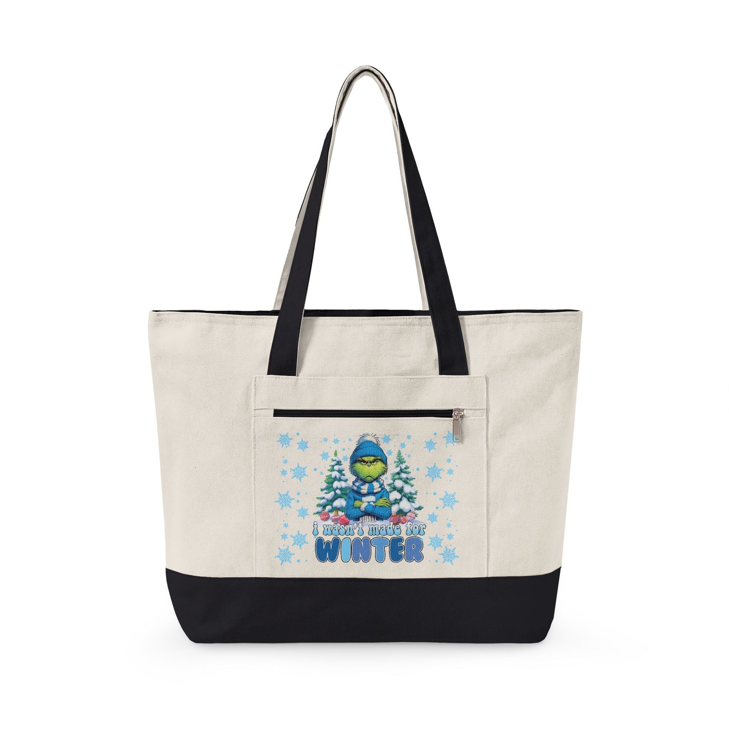 Wasn't Made For Winter Canvas Tote