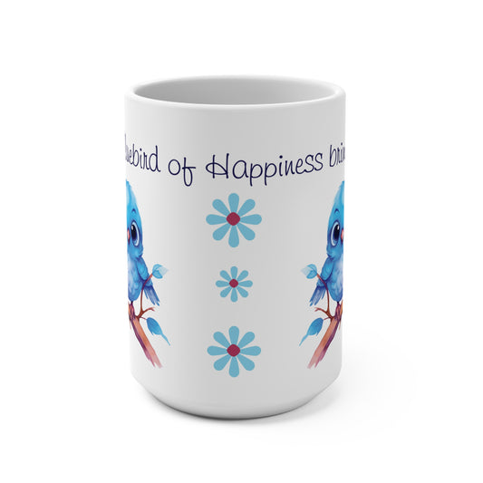 Happy Bluebird Mug